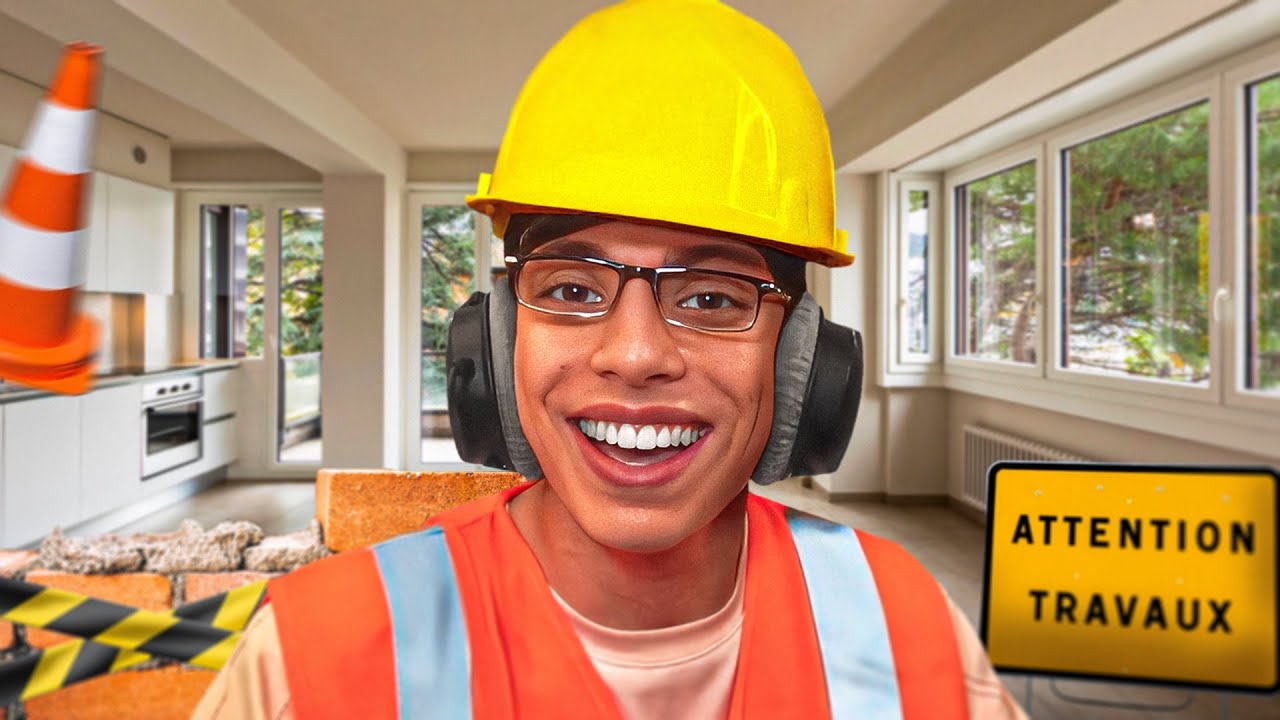 ÉNORME CHANTIER DANS MON NOUVEL APPARTEMENT
