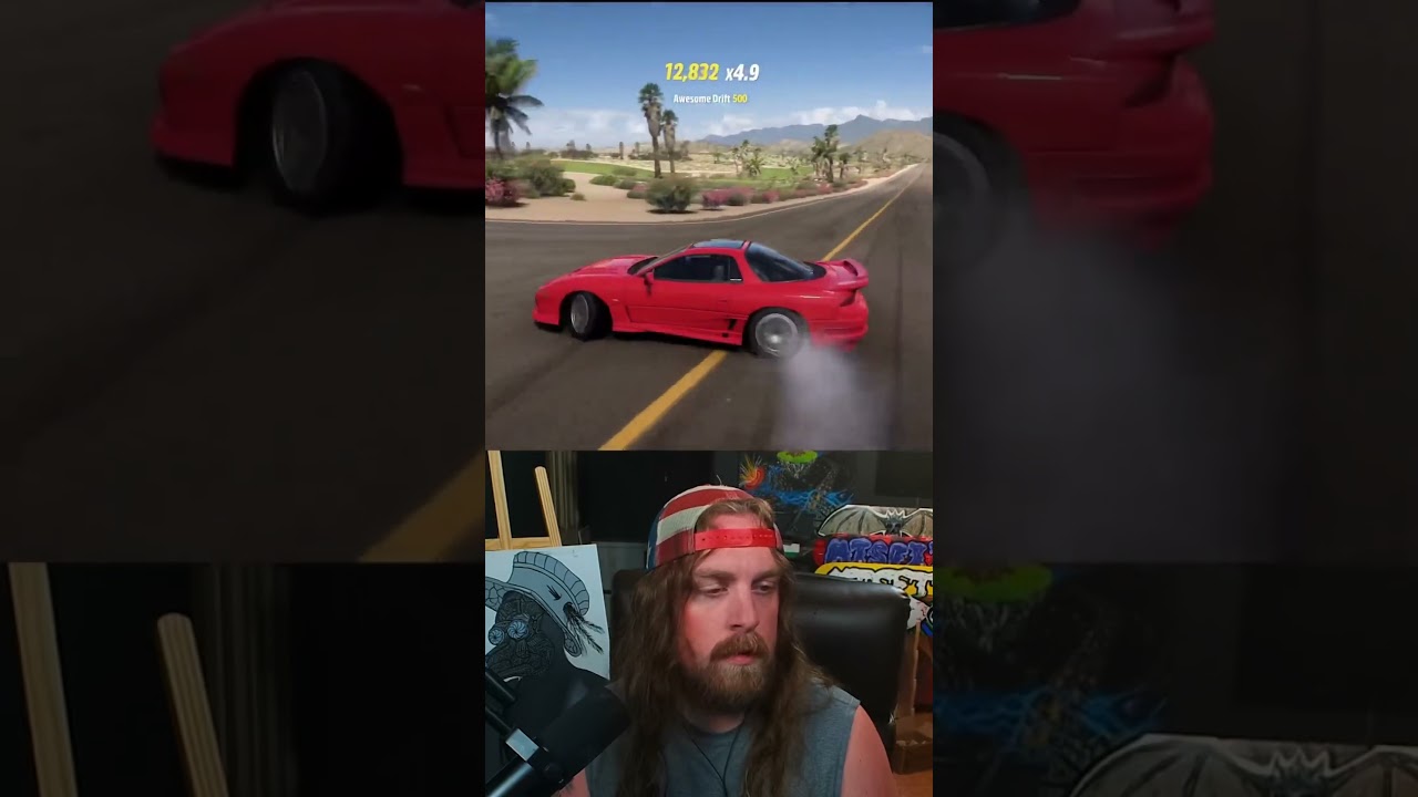 FH5 Wheelspin drift build Mitsubishi GTO #forza #forzahorizon5 #gaming #drift