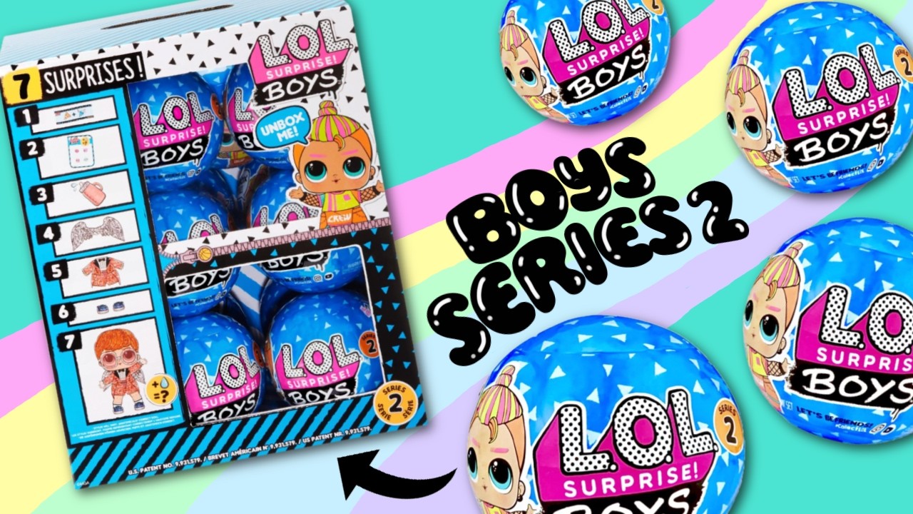 ПОЛНАЯ КОРОБКА LOL Surprise BOYS 2 серии. Соберем всю коллекцию???