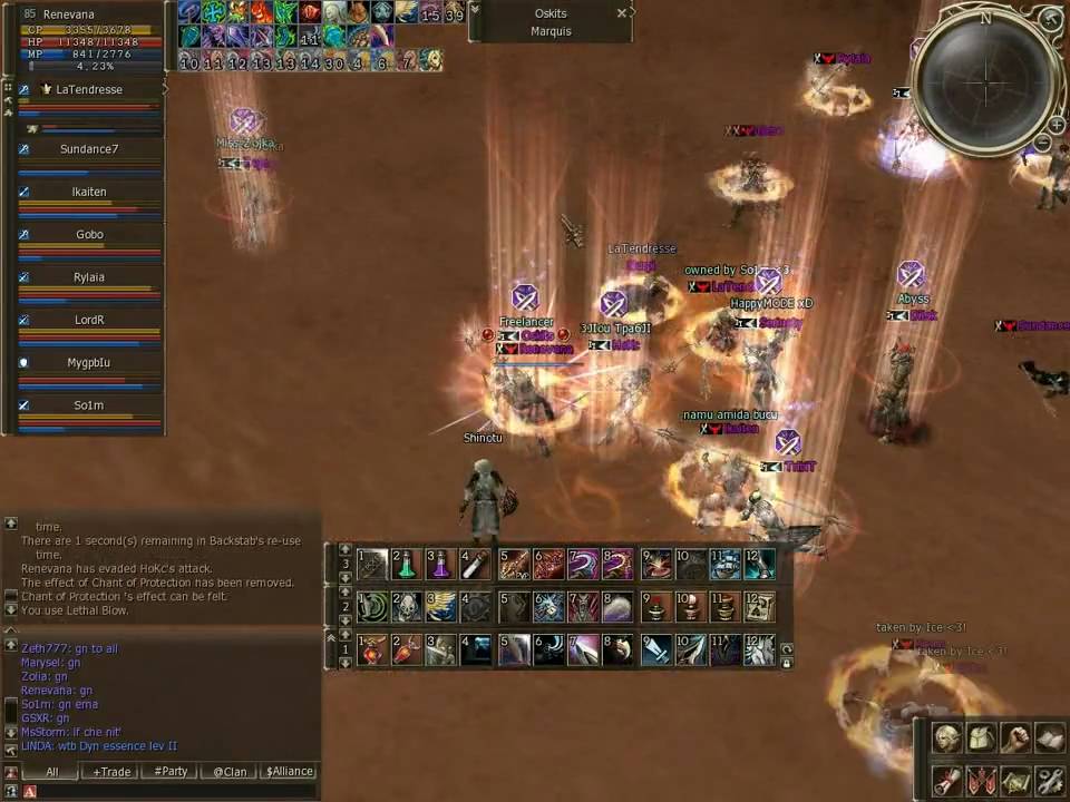 Lineage2 Gracia Teon  Adventurer 85 X