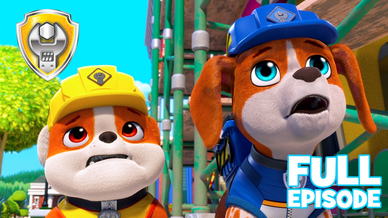 Rubble & Crew: The Crew Builds An Ice Cream Shop | Full Episode | PAW Patrol