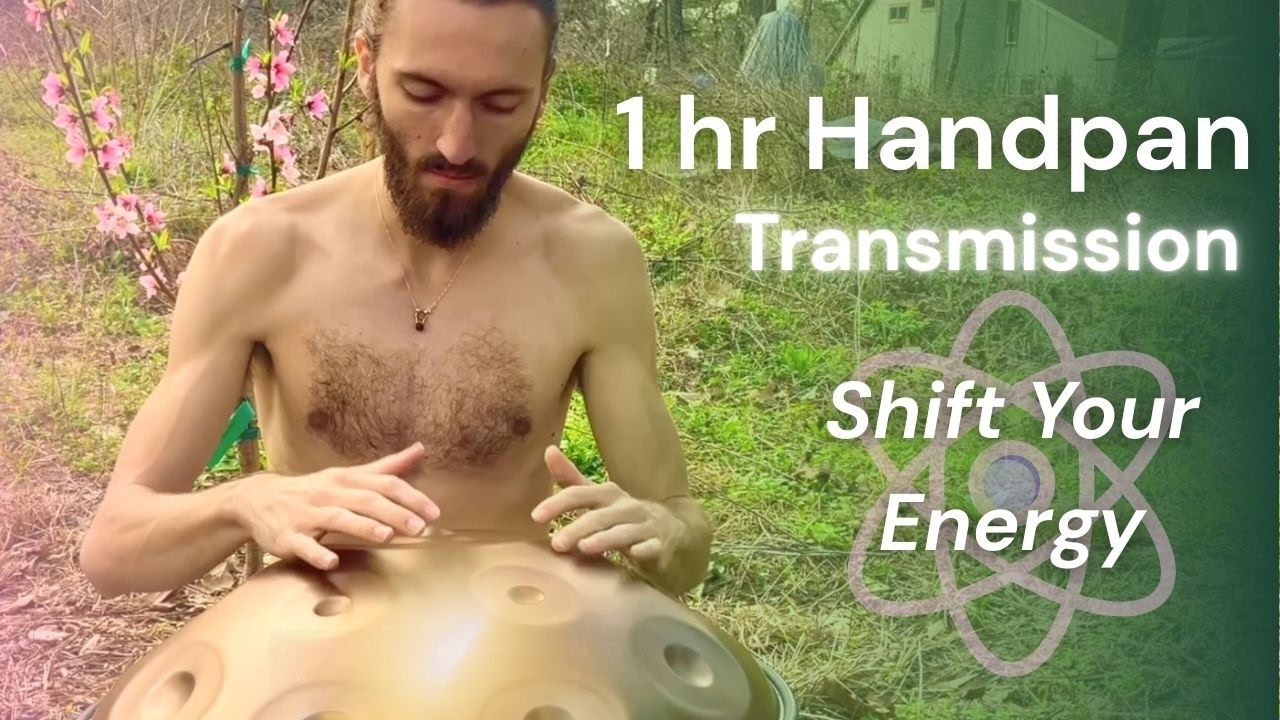 Peach Tree Intuitive Handpan | 1 Hr Transmission | Energy Shifting