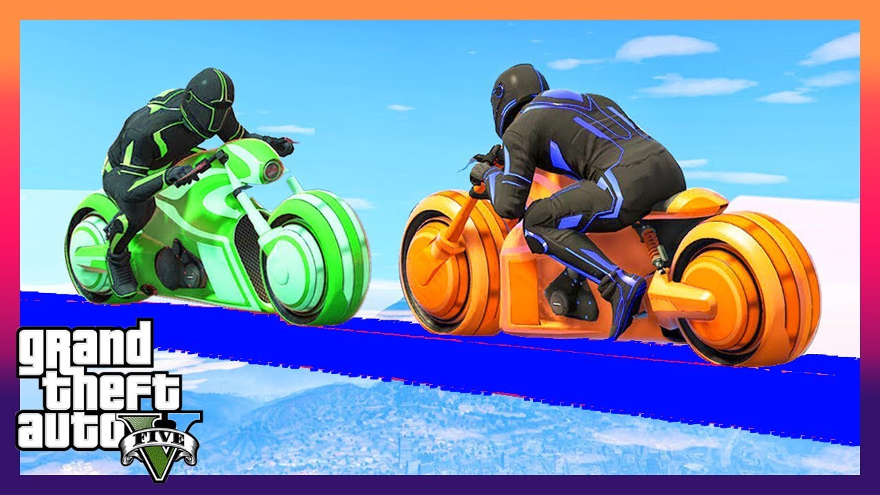 CAN I WIN THIS TRON RACE ?? MALAYALAM | GTA 5