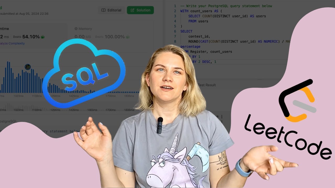 Розв'язуємо (не прості)  SQL задачі на Leetcode 😎