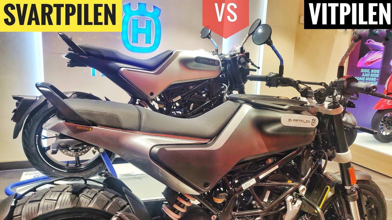 HUSQVARNA SVARTPILEN 250 vs VITPILEN 250 | Detailed Comparison | Price | Mileage | Key Differences