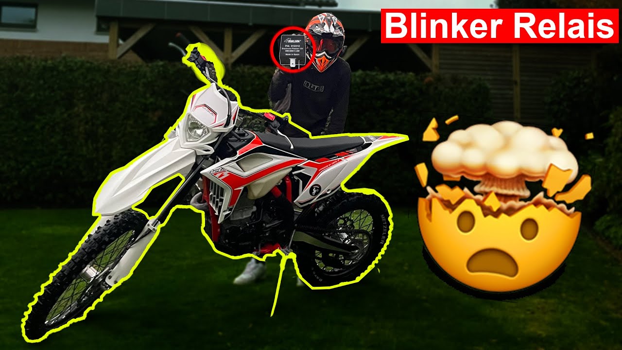Blinker blinkt zu schnell ? L&ouml;sung f&uuml;r schnelles blinken bei Motorrad | Beta rr 480 Enduro