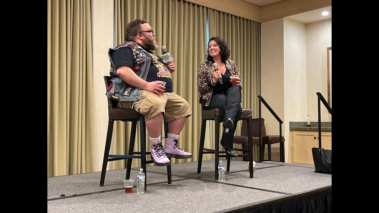 Panel   Zack Beins with Tiffany Shepis