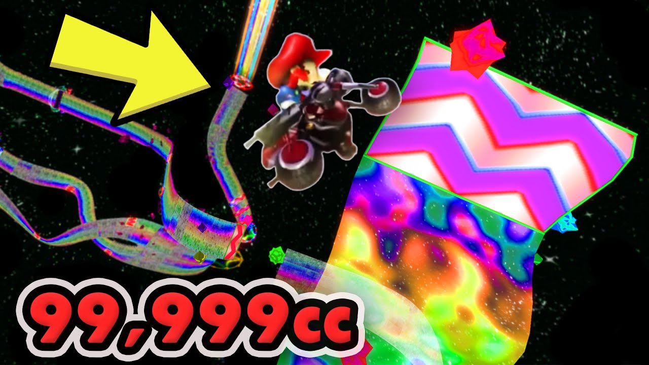 Mario Kart Wii - 99,999 куб. см. Speedrun SUB 50