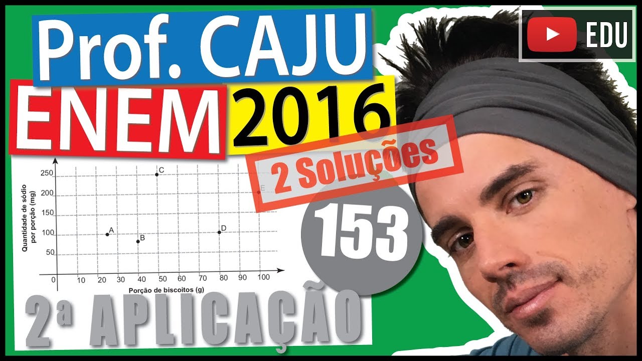 [ENEM 2016 2Ap] 152 📓 RAZÃO E PROPORÇÃO O sódio está presente na maioria dos alimentos
