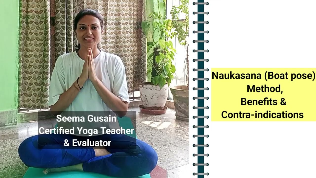 Naukasana ( Boat Pose ), Practice - 8 , Pawanmuktasana Series - 2, (Abdominal /Digestive G