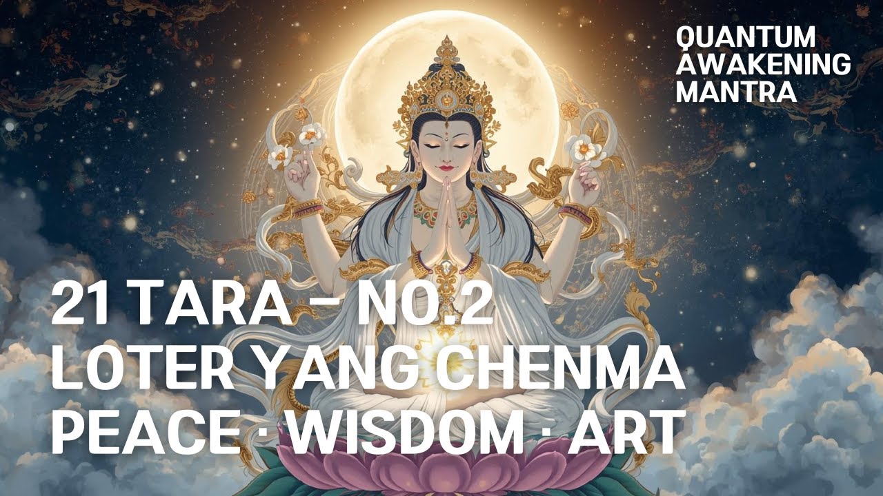 21 TARAS OF TIBETAN BUDDHISM · LOTER YANG CHENMA, TARA OF WISDOM & SACRED ART🌕