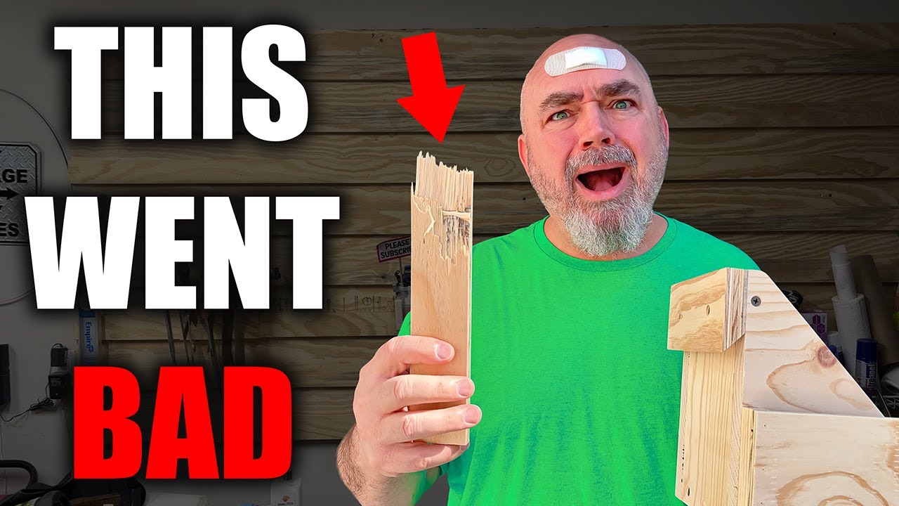 Beginner Woodworking Fails: 9 mistakes that almost ruined my project