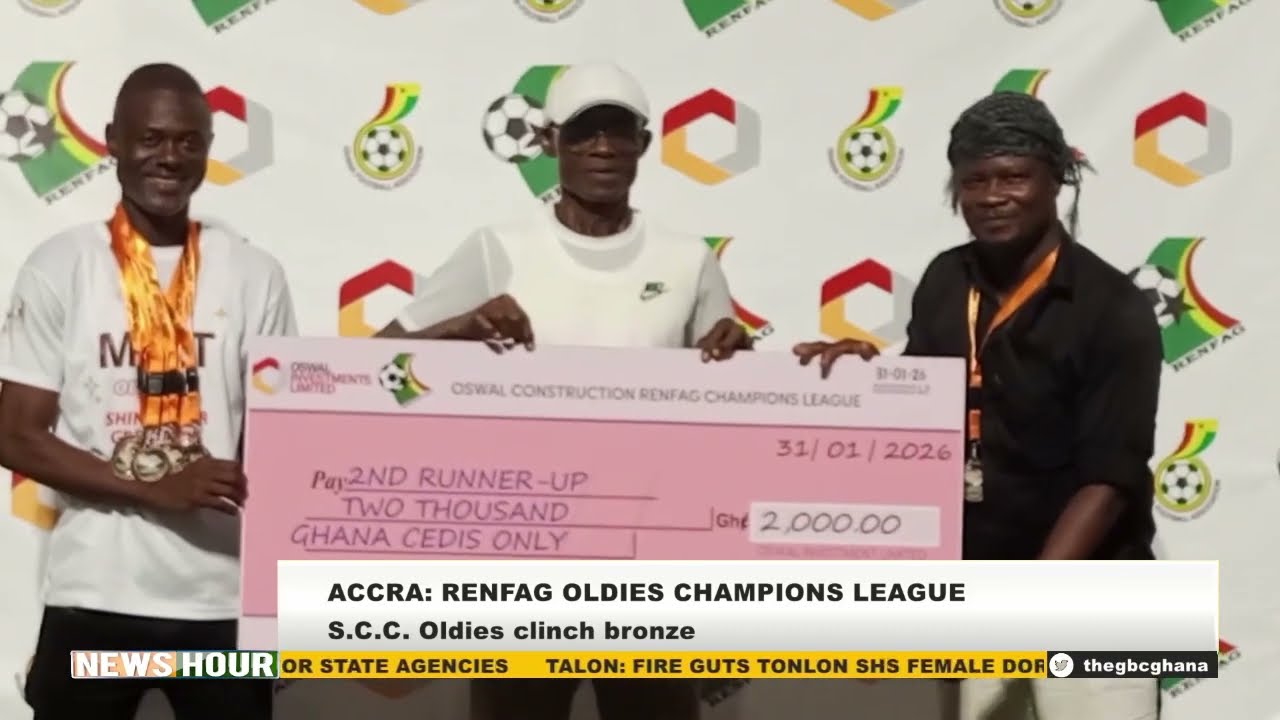 S.C.C. OLDIES CLINCH BRONZE IN RENFAG OLDIES CHAMPIONS LEAGUE