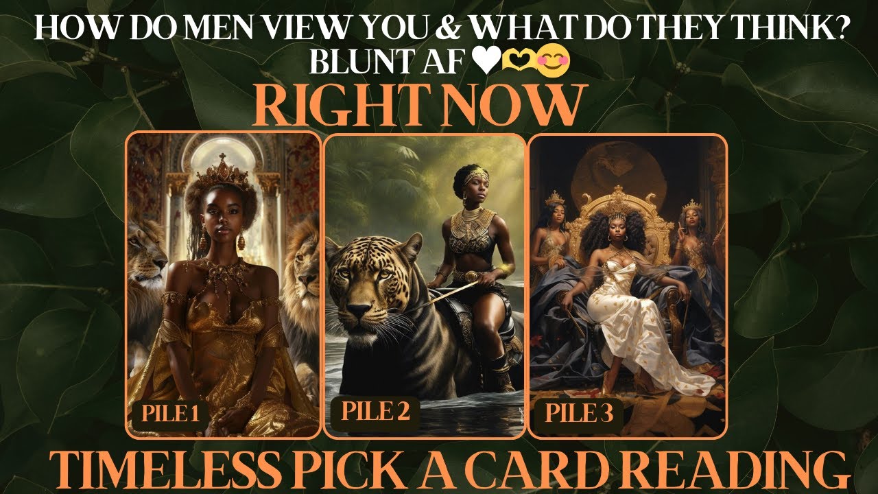 MessyMonday: How Do Men View You & What Do They Think? Blunt AF ♥️🫶😊| Pick A Card Reading