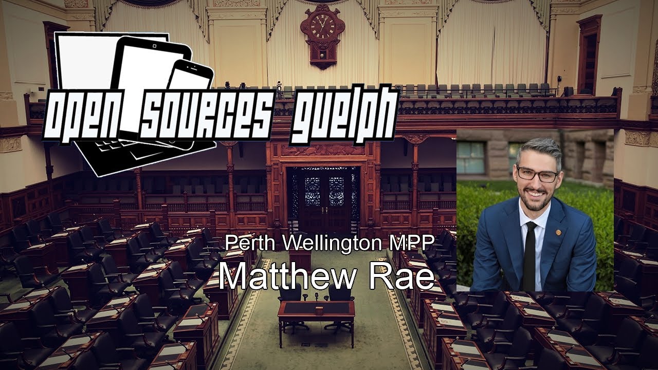 Perth-Wellington MPP Rae Talks About Working 'Cross Party Lines