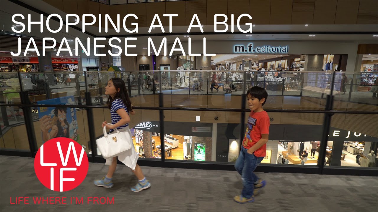 Shopping at a Big Japanese Mall