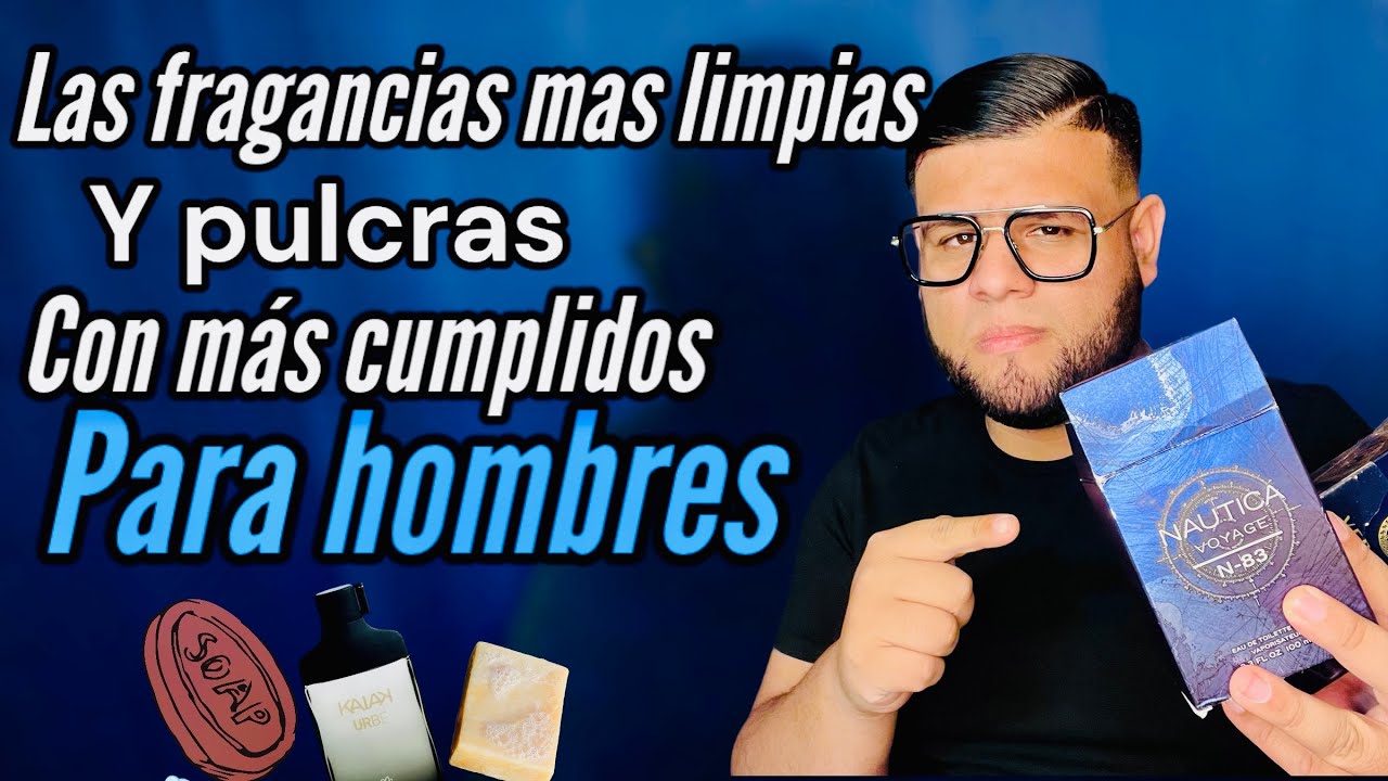 TOP 10 Perfumes Limpios Para Hombres Con Mas cumplidos.