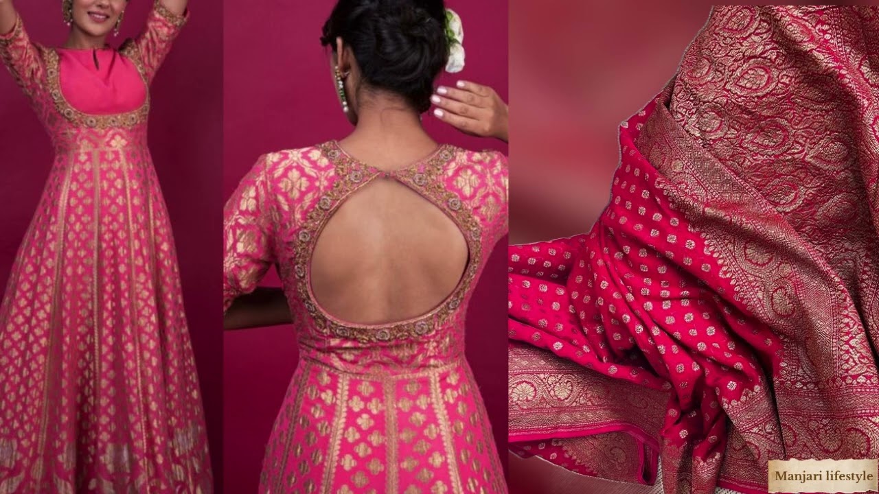 Dresses from Old saree| old saree reuse idea | outfits from old saree | best use of old saree