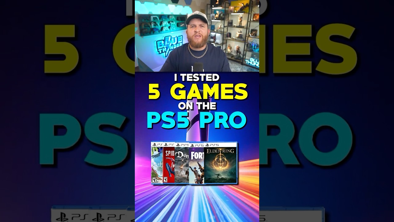 Я протестировал 5 ИГР на PS5 Pro!