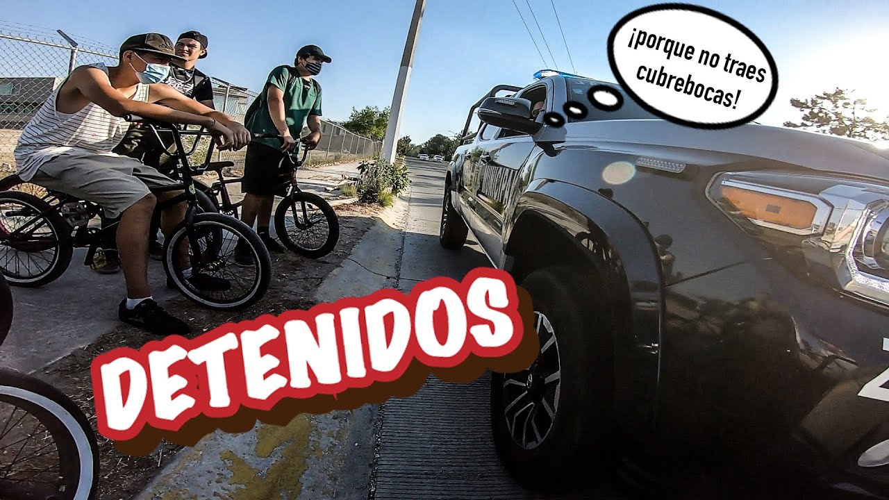 LA POLICÍA SE QUIZO LLEVAR A MI AMIGO POR NO TRAER CUBREBOCAS 😷