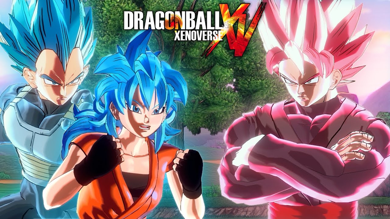 The Appearance of Super Saiyan Rose!! Goku Black DLC Missions #2 | Dragon Ball Xenoverse Mods