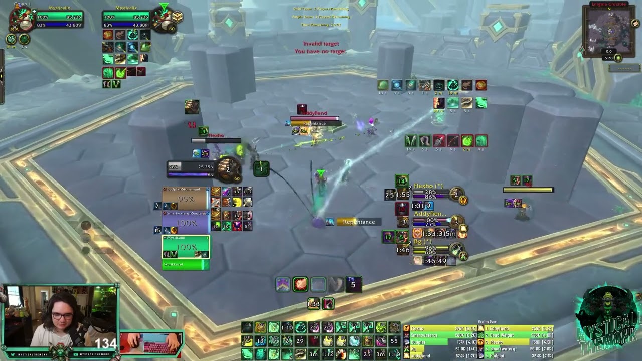 Mysticall | Making a Rogue QUIT at 2.7mmr... - 9.2.5 Mistweaver Monk PvP