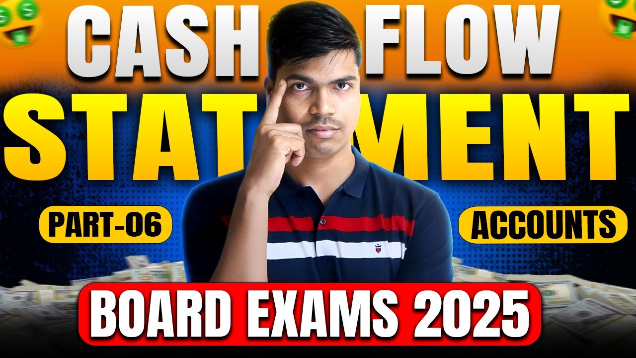 Cash flow statement | Part 6 | Most Important 1 Marker Questions. Class 12 Accounts Board exam 2025