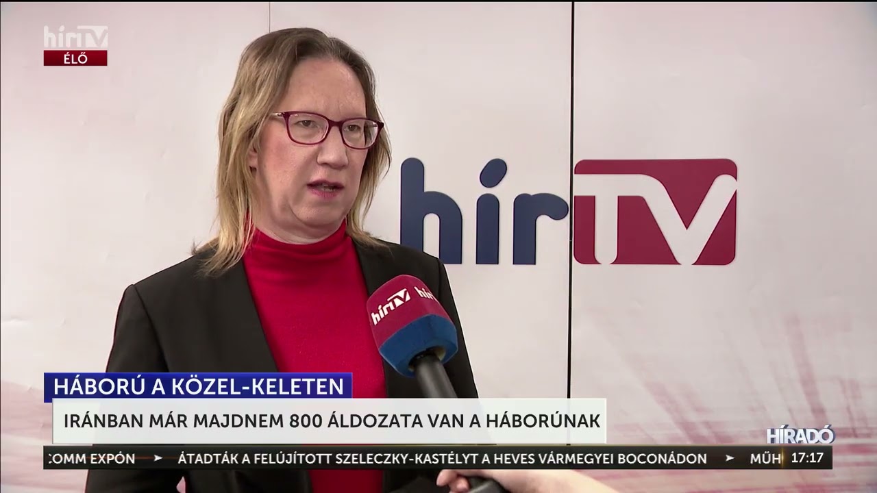 Iránban már majdnem 800 áldozata van a háborúnak - HírTV