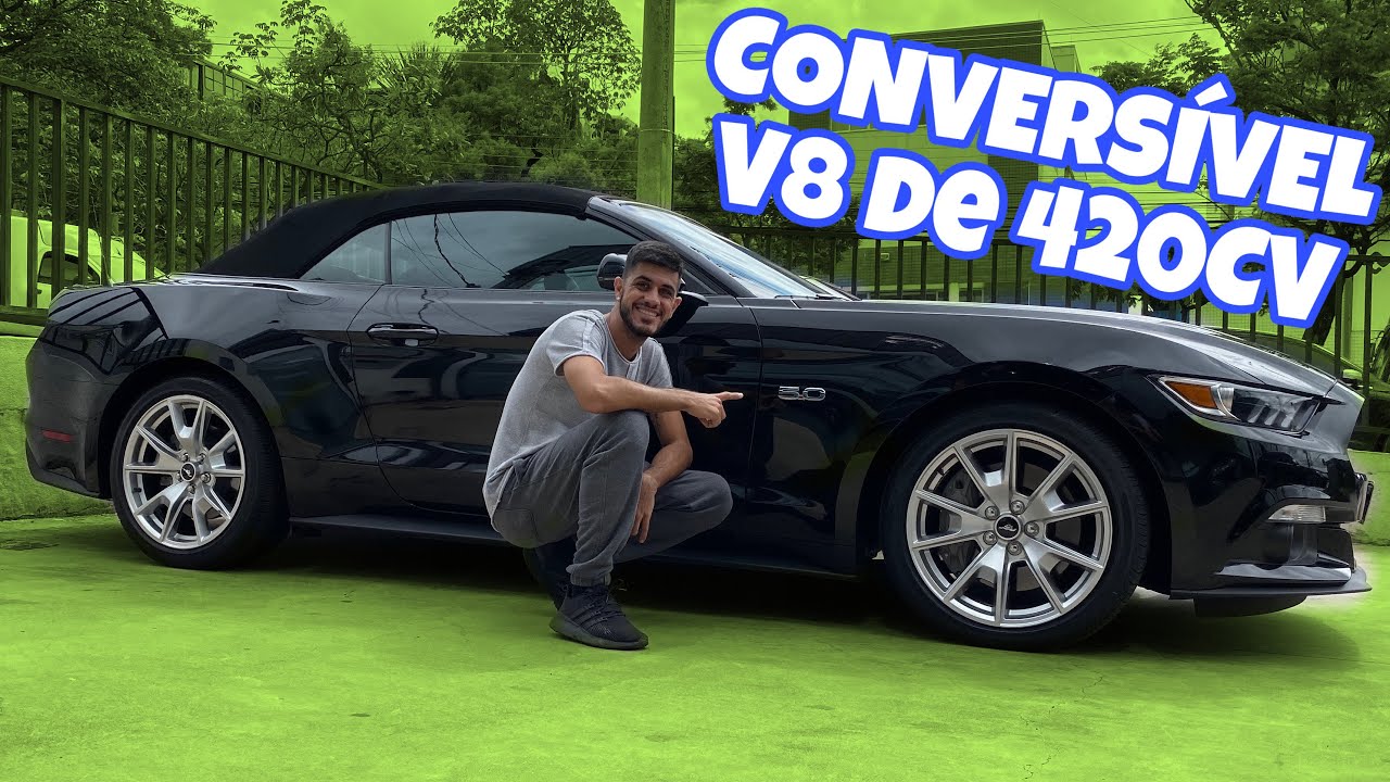 ESSA É UMA VERSÃO ESPECIAL DO MUSTANG CONVERSÍVEL