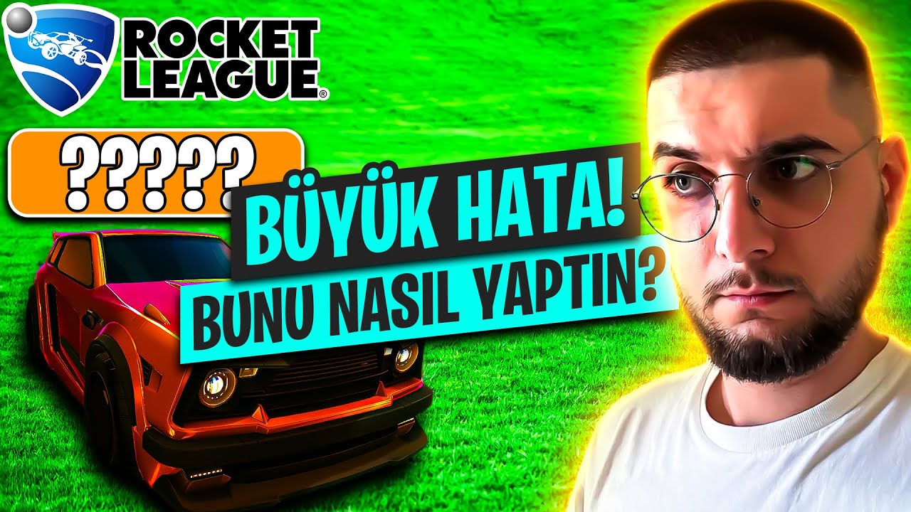 Rakipten Beklenmeyen Hata! | Rocket League Türkçe