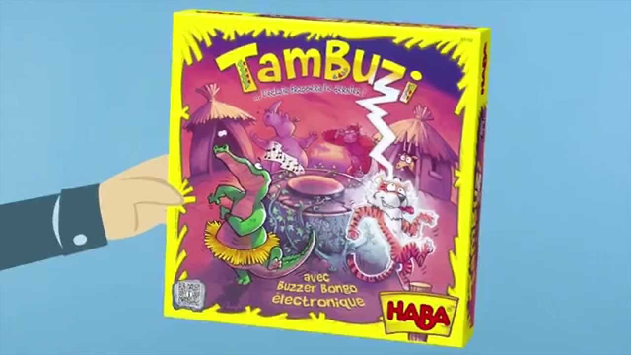 HABA - Tambuzi - Jeu de réactivité - lapouleapois.fr