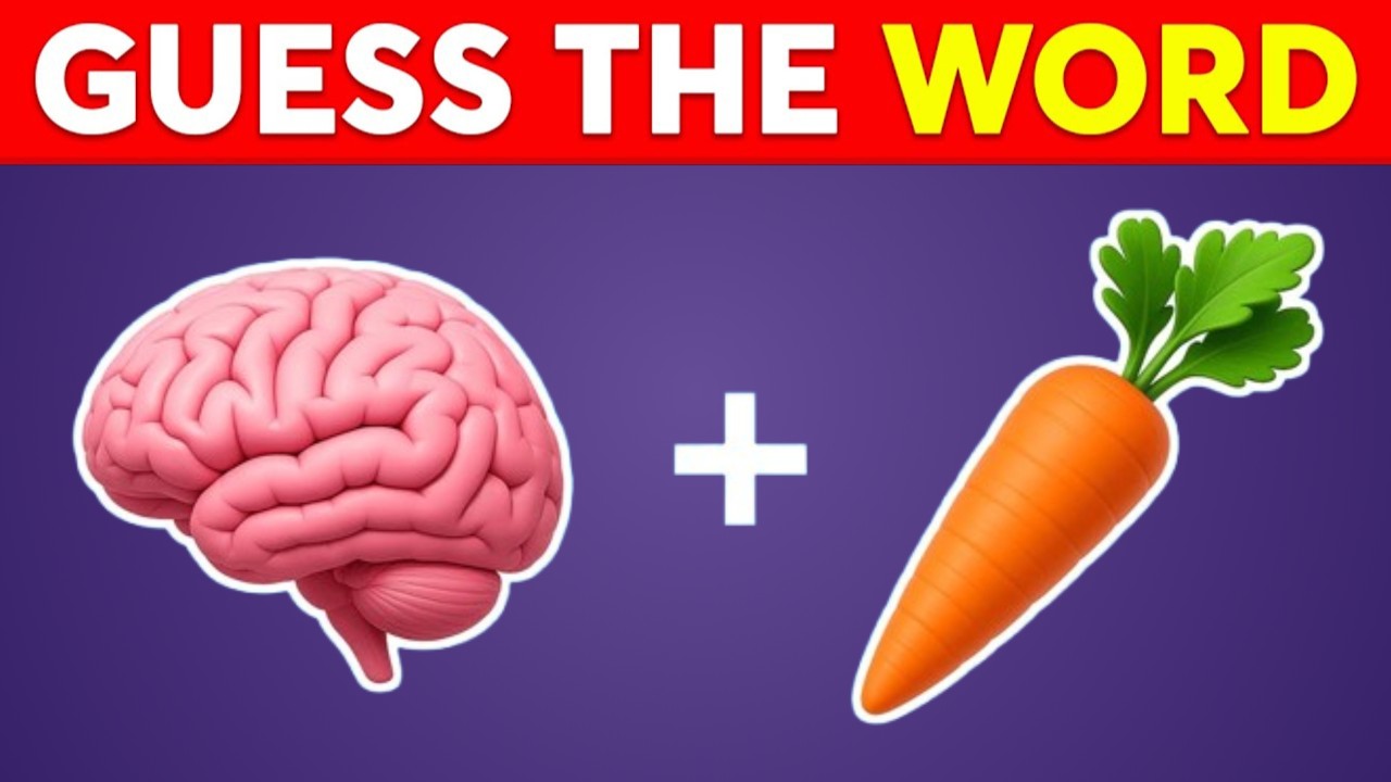 🤔 Guess the Word by Emoji | Ultimate Emoji Puzzle Quiz 😍🧠 | Quiz Glust