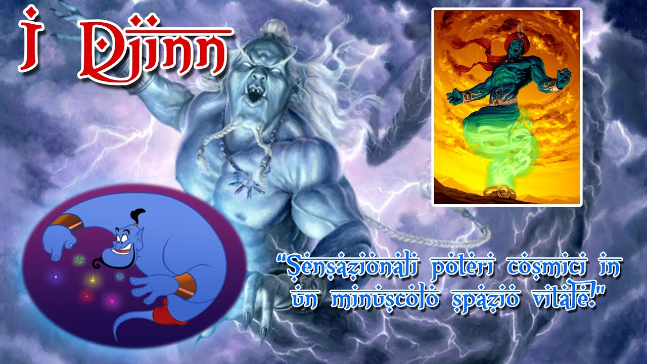 I Djinn: Sensazionali Poteri Cosmici in un minuscolo spazio vitale!