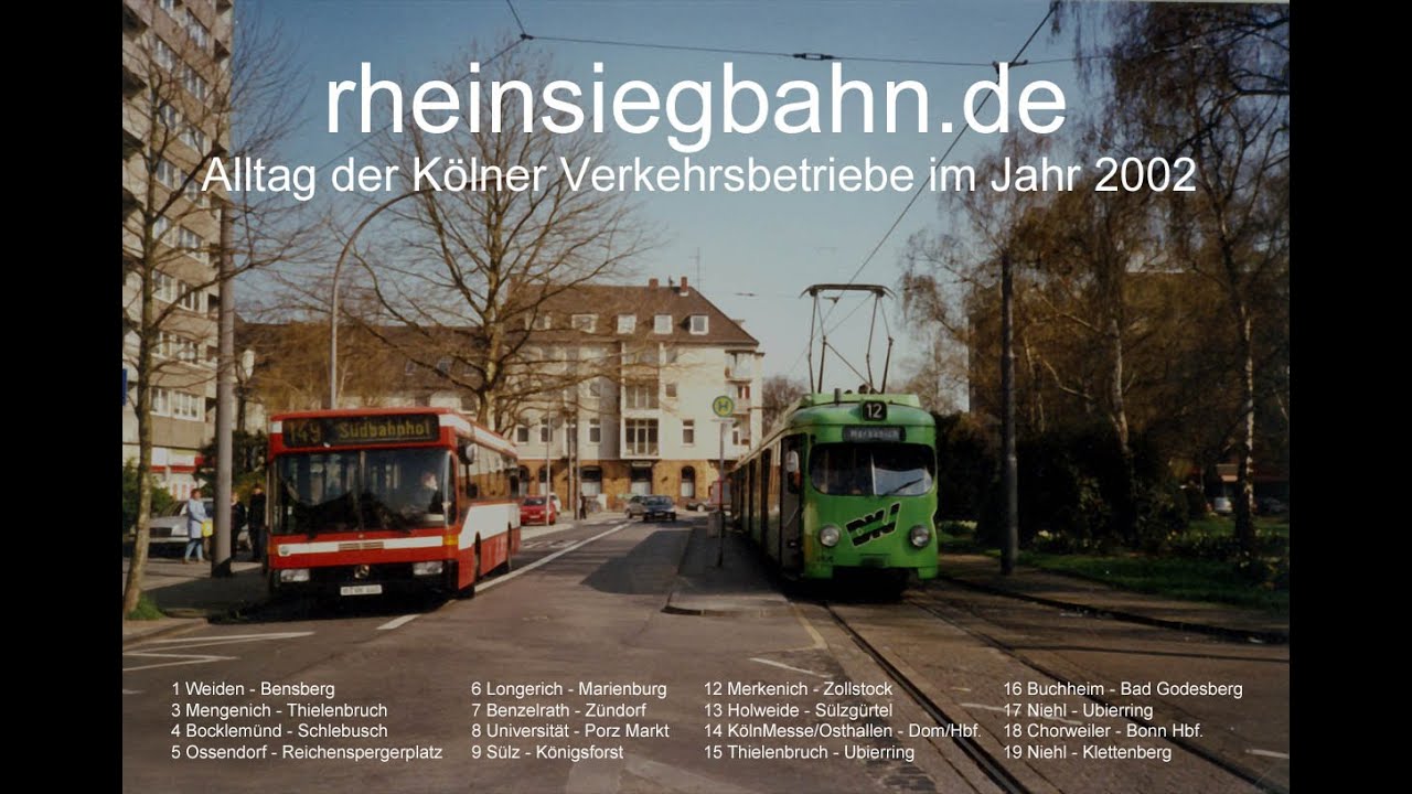 Diashow - KVB Alltag 2002