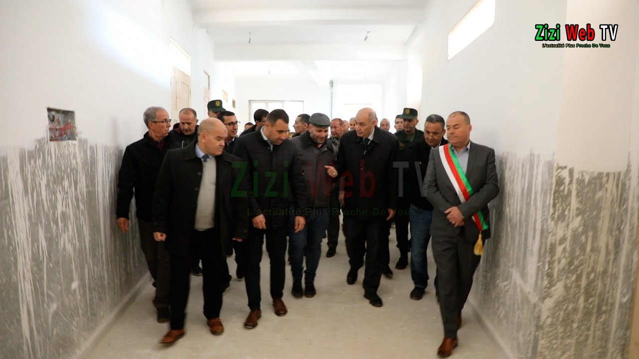 Le Wali De Tizi-Ouzou Inspecte Les Travaux Du Lycée De Remplacement 1000 / 300 Omar Toumi à Tigzirt