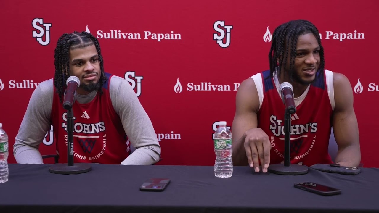 Pre Game Press Conference St.  John's MBB vs Georgetown 3.2.2026