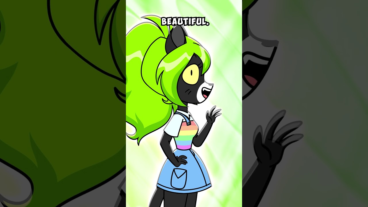The Front, STUNNING. The Back, GORGEOUS // Rocky Rakoon Animation Meme #Shorts #tiktok #viral #funny