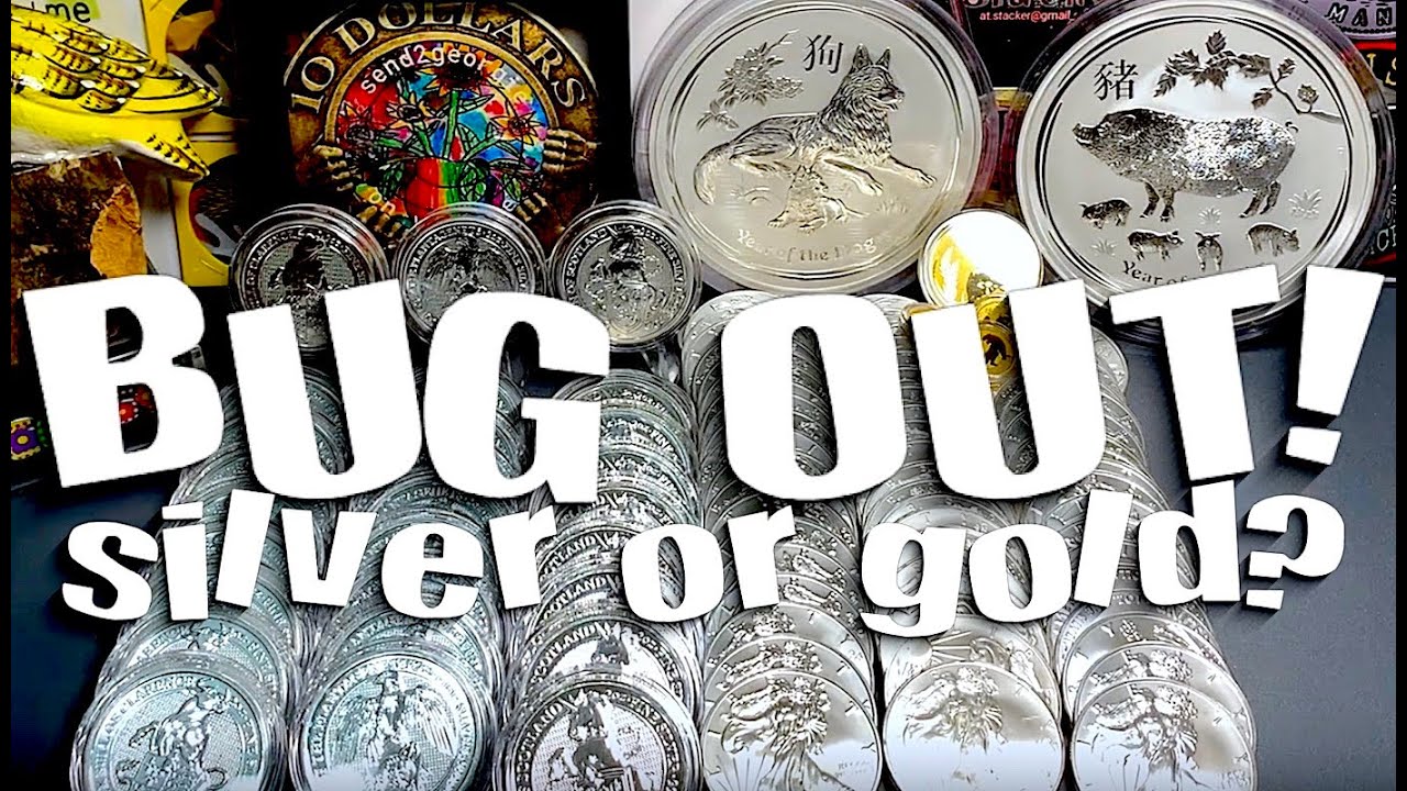 Bugging out when SHTF! ... Should you carry silver or gold? #prosandcons #bugout #shtf