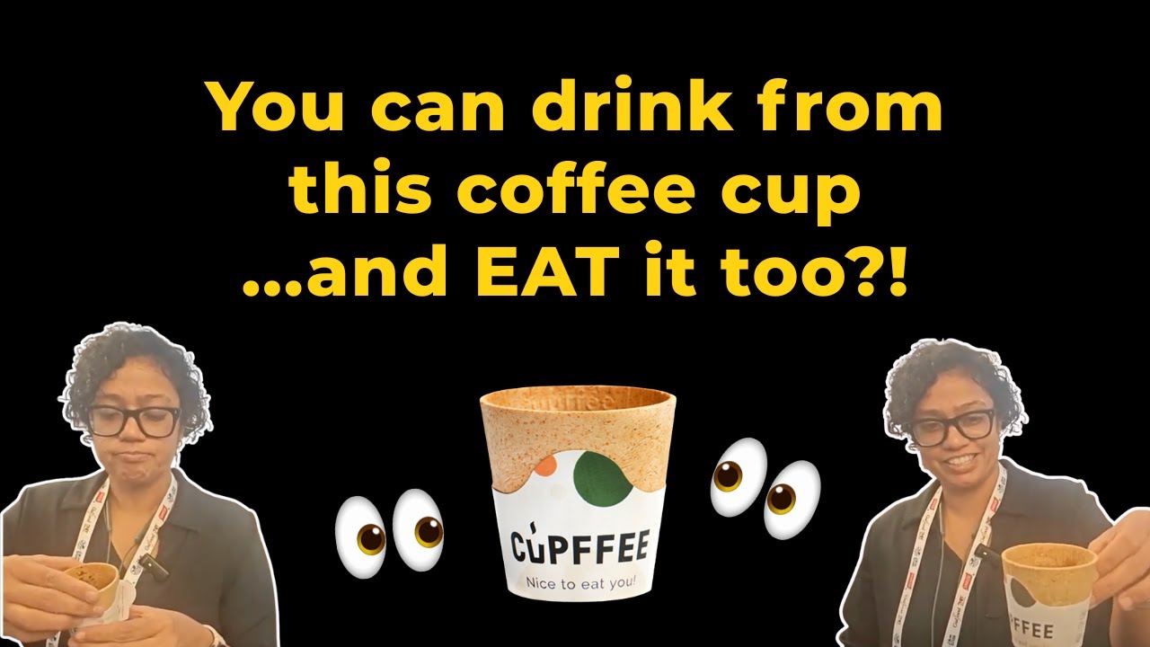 CUPFFEE's Edible Coffee Cup