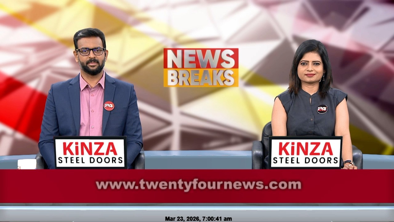 News Breaks | Dr Unmesh Sivaraman | Christina Cherian | 23 March 2026 | 24 News