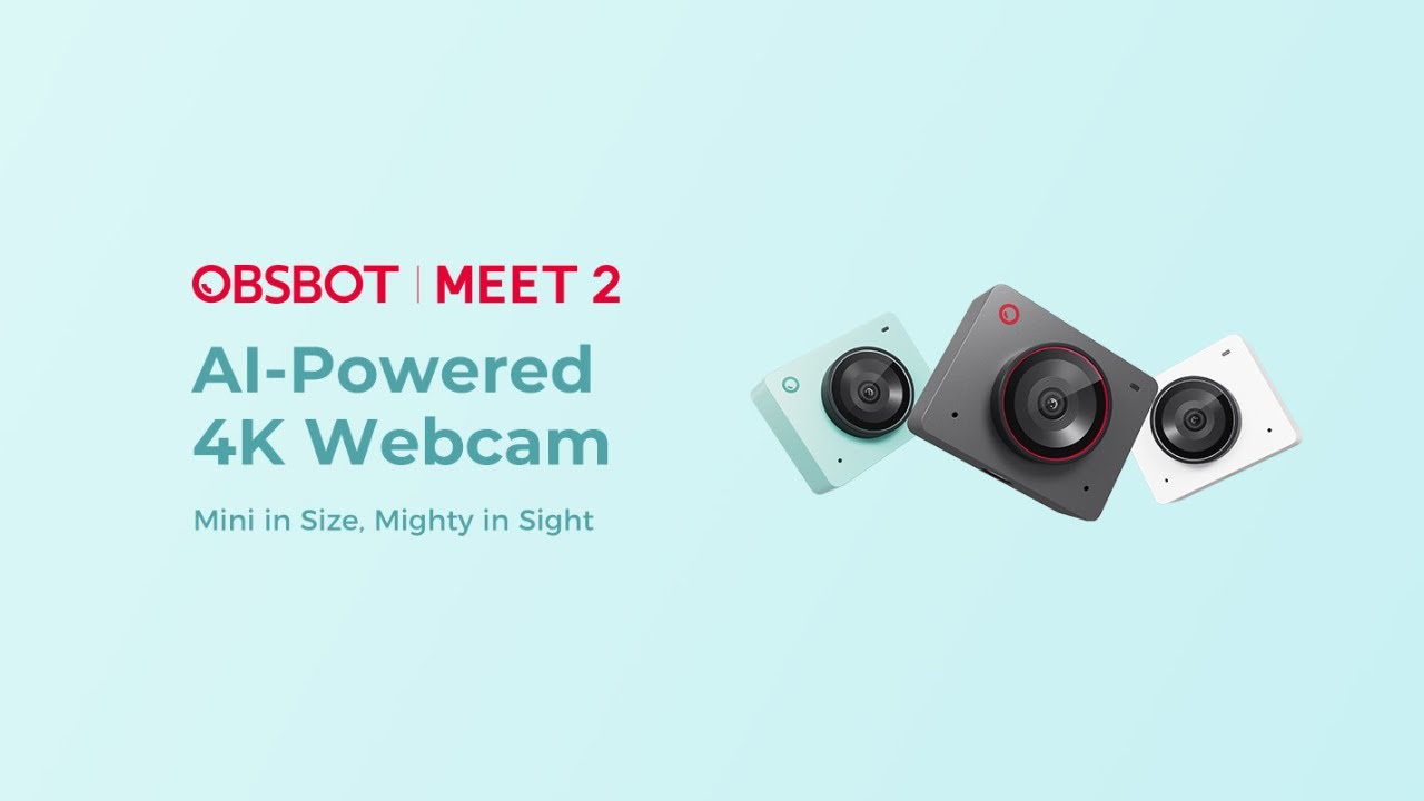 Introducing OBSBOT Meet 2--Mini in Size, Mighty in Sight