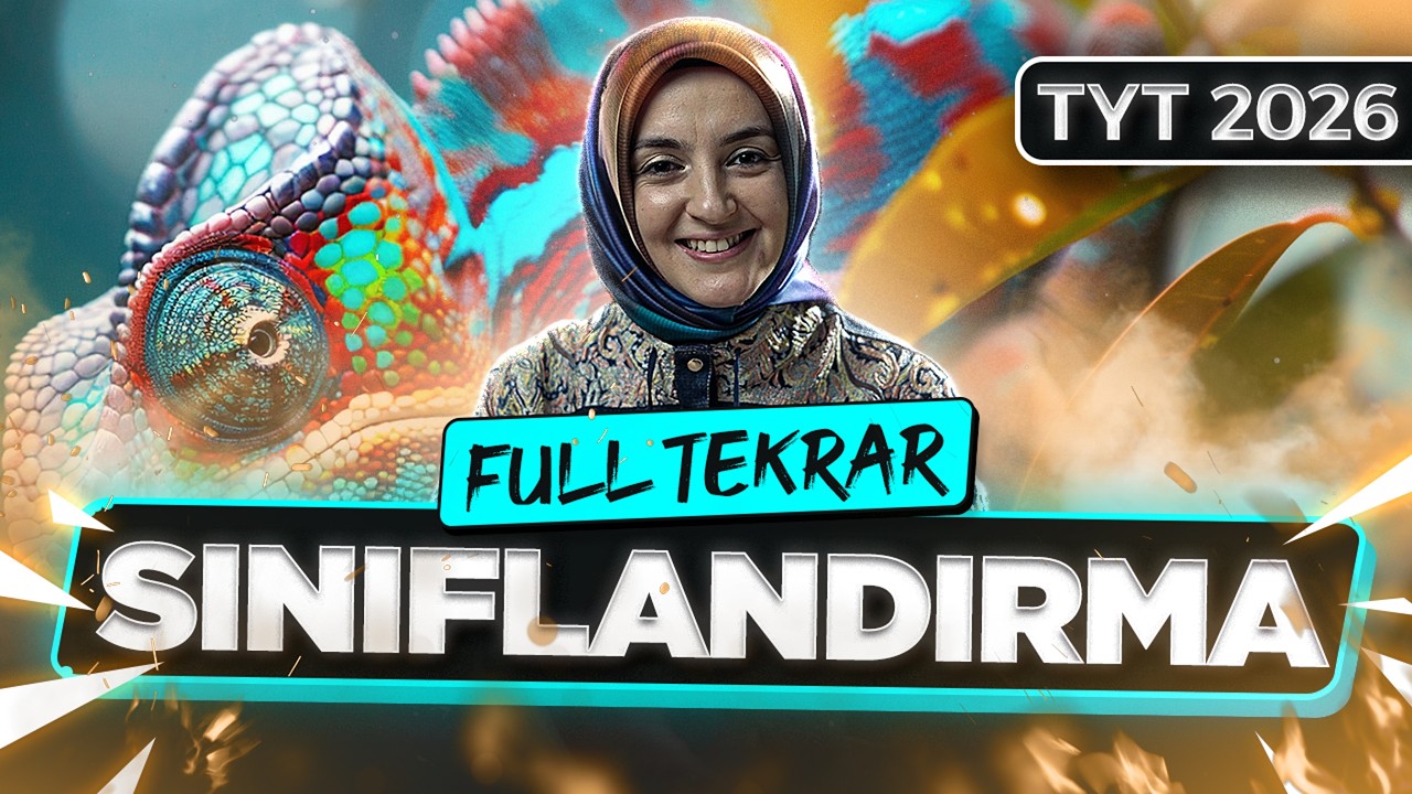Sınıflandırma | MSÜ - TYT Biyoloji FULL TEKRAR 2026