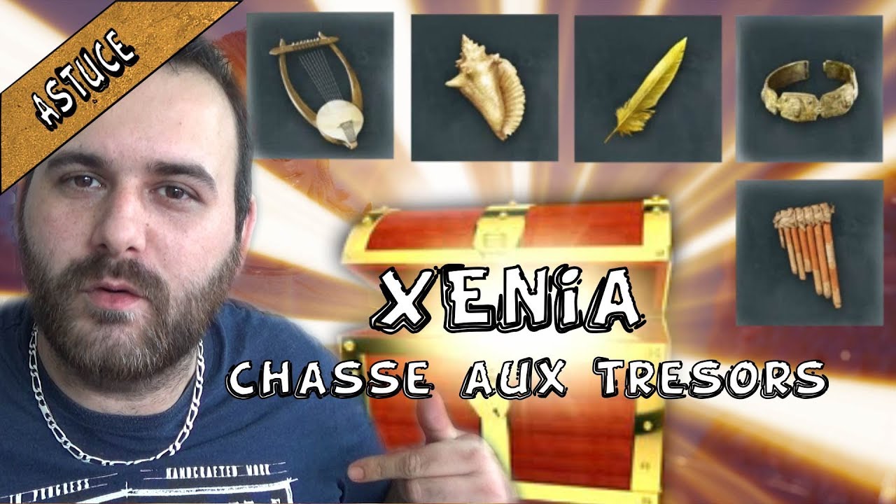LES CHASSES AUX TRÉSORS / SOLUTION QUÊTE XENIA ( ASSASSIN'S CREED ODYSSEY )