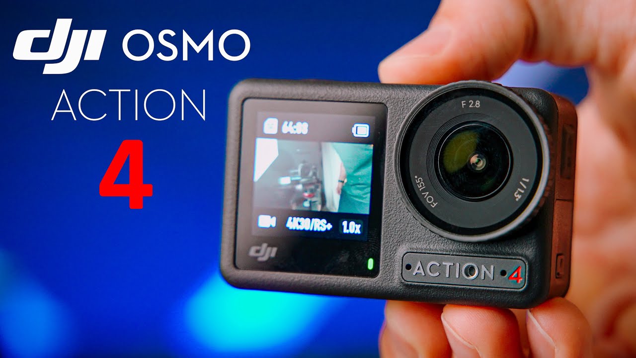 DJI OSMO ACTION 4 🔥 Esta cámara de acción tiene la MEJOR calidad de vídeo