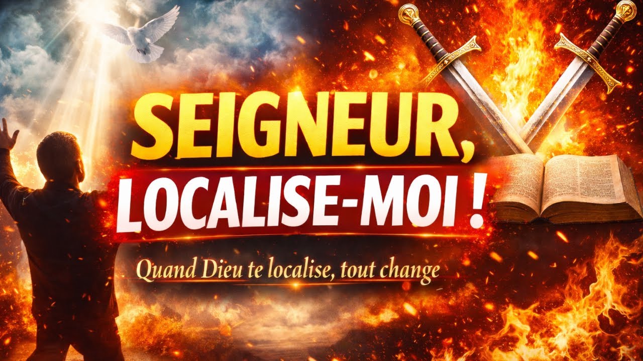🔥 SEIGNEUR, LOCALISE-MOI ! | PRIÈRE PROPHÉTIQUE DE LOCALISATION CÉLESTE ⚔️💥| Puissante Prière De Feu