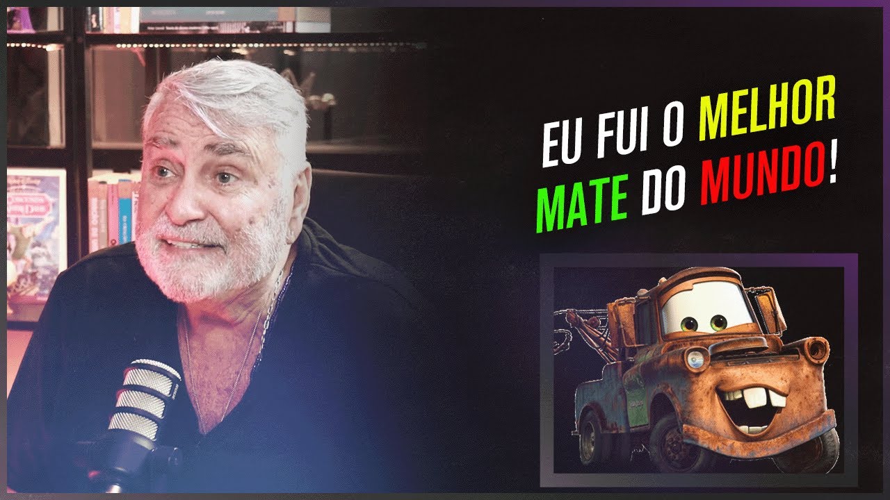 MARIO JORGE conta como foi DUBLAR o MATE em CARROS