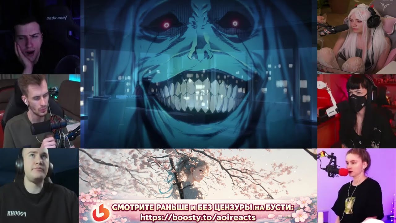Реакция стримеров на Solo Leveling 10 серия 1 сезон Поднятие уровня в одиночку