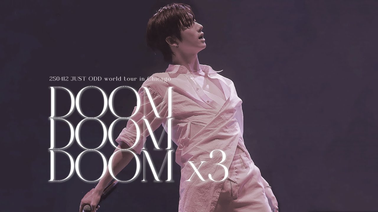 [4K] 250412 JUST B 전도염 DY - Doom x3 💣 | World Tour in Chicago FanCam 직캠