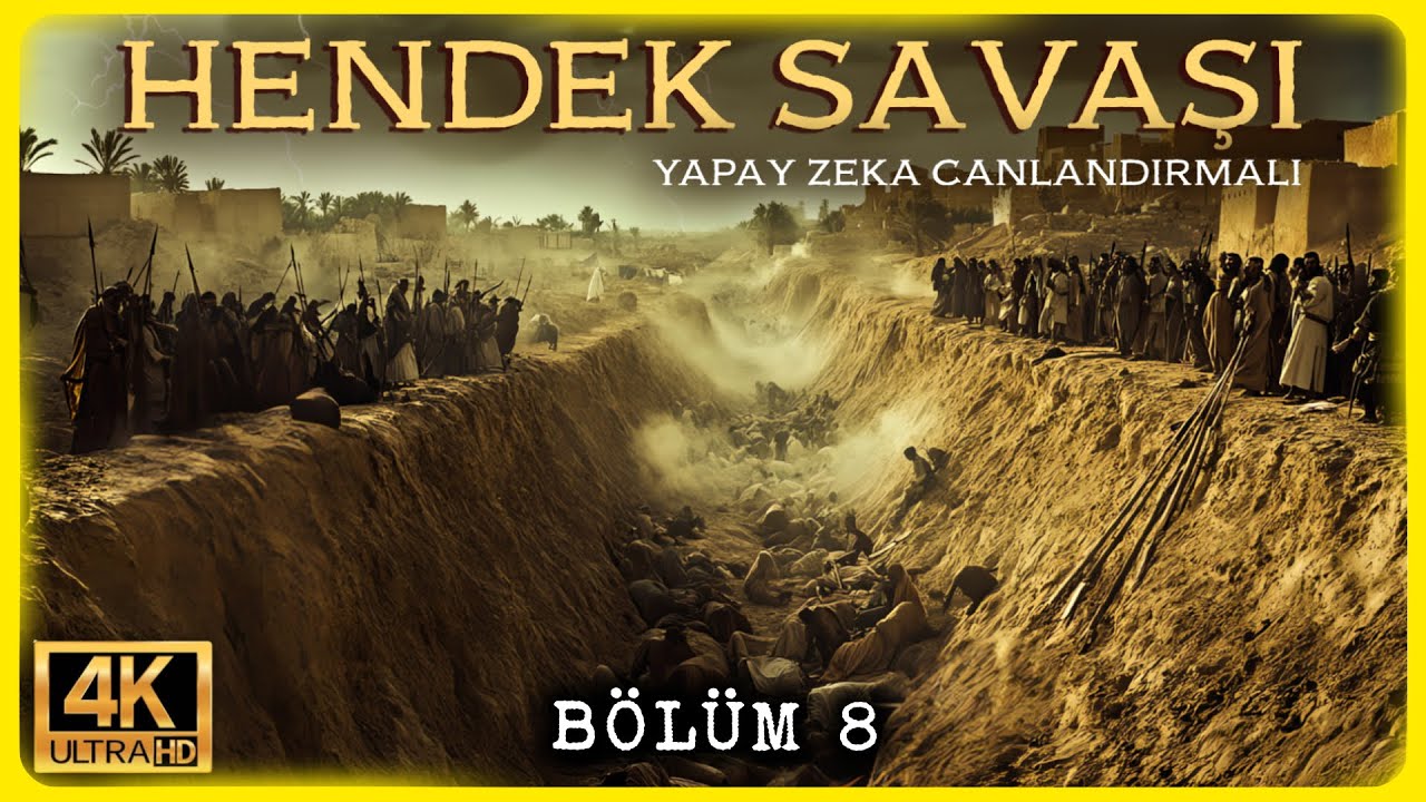 Hendek Savaşı - Yapay Zeka G&ouml;rselli Siyer Serisi - EY RESUL - B&ouml;l&uuml;m 8
