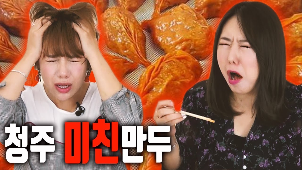 [도전먹방] 4개월 기다려야 택배로 받는다는 ‘청주미친만두’ 직접사와서 먹어보았습니다 | 디바걸스 (디바제시카 디바제니)